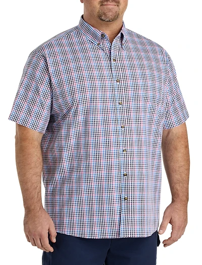 Easy-Care Plaid Sport Shirt