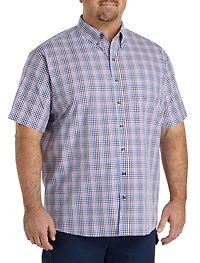 Easy-Care Plaid Sport Shirt