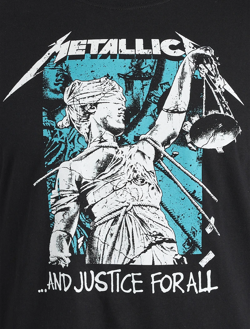 Metallica and Justice For All Graphic Tee 