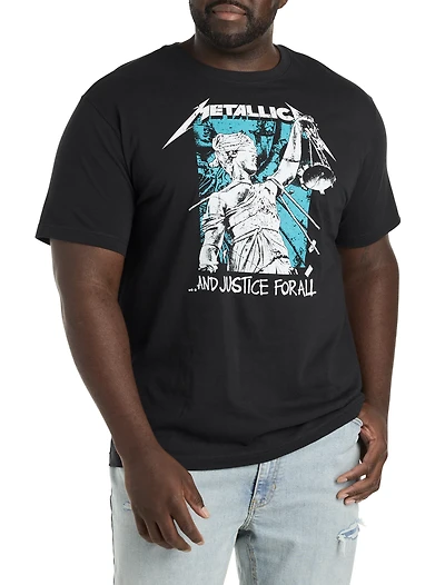 Metallica and Justice For All Graphic Tee 