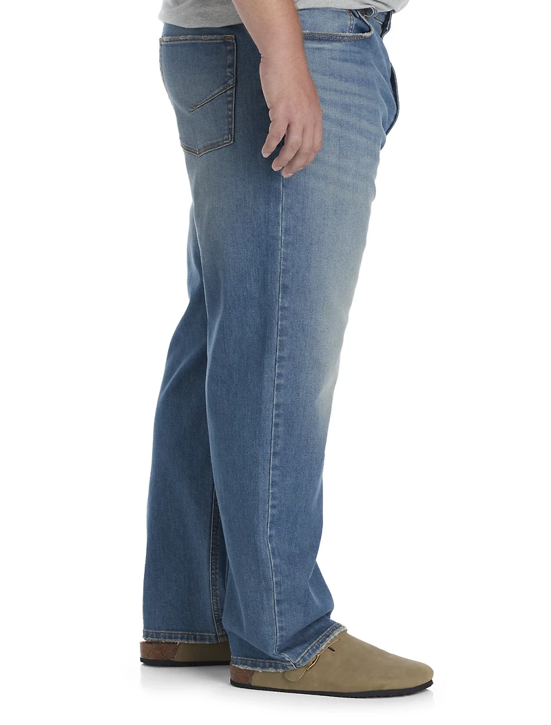 Relaxed-Fit Stretch Jeans