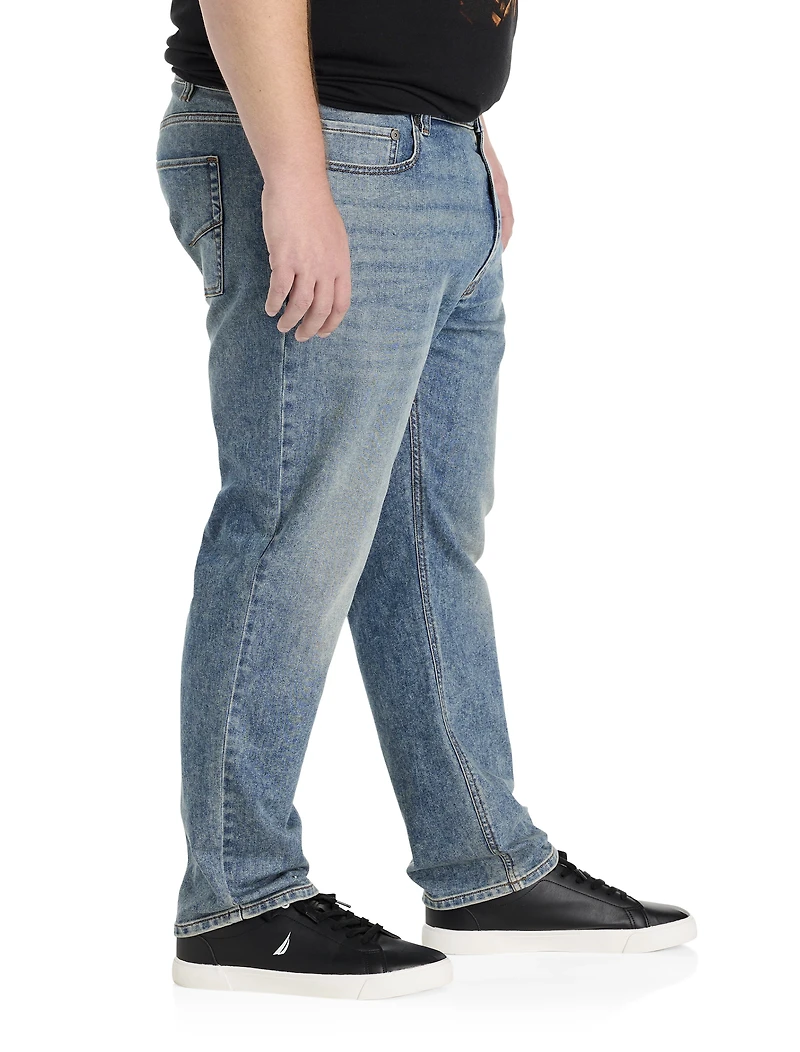 Tapered-Fit Jeans