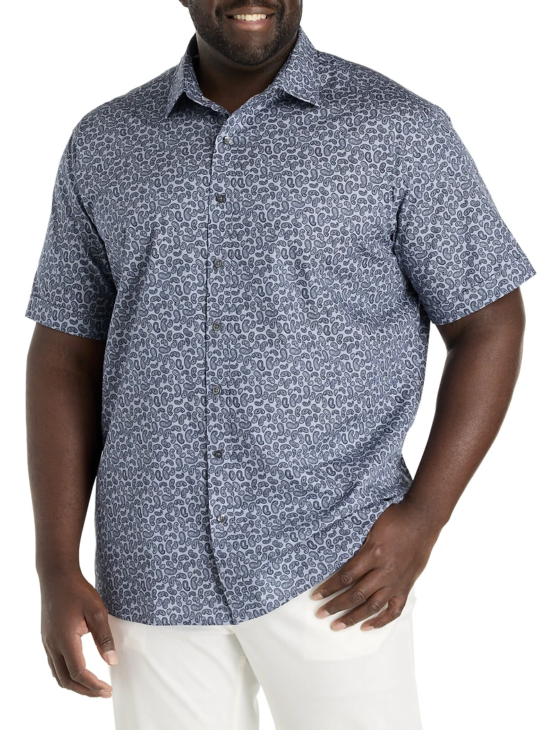 Paisley Print Sport Shirt