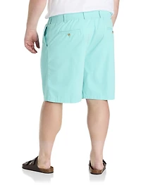 Elastic-Waist Cotton Shorts