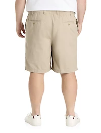 Elastic-Waist Cotton Shorts