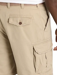 Belted Cargo Shorts