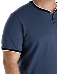 Textured Henley T-Shirt