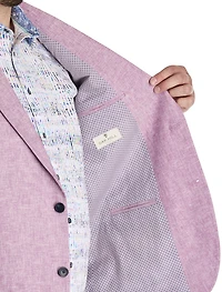 Jacket-Relaxer Linen-Blend Sport Coat
