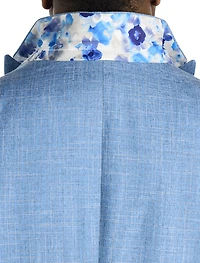 Mixed Media Jacket-Relaxer Sport Coat