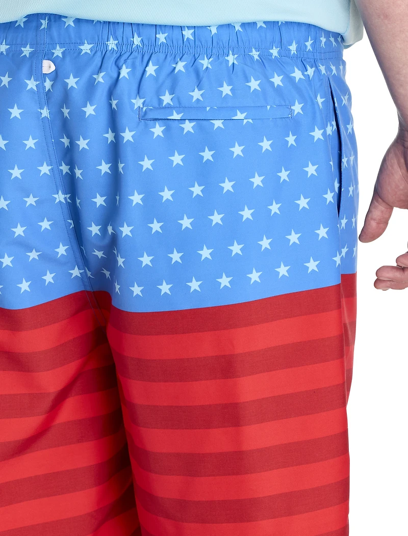 Americana Swim Trunks
