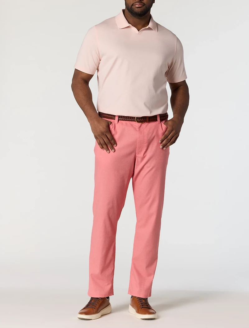 Notch-Collar Tech Polo Shirt