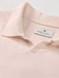 Notch-Collar Tech Polo Shirt