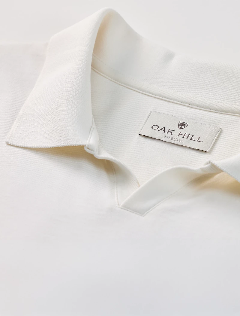 Notch-Collar Tech Polo Shirt