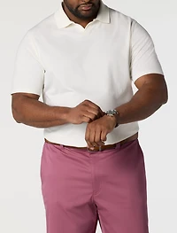 Notch-Collar Tech Polo Shirt