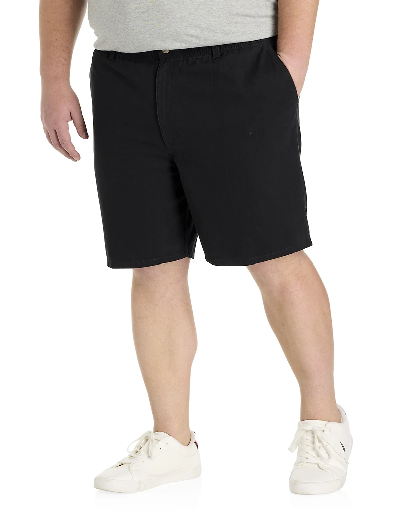 Elastic Waist Jean Shorts