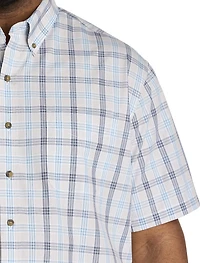 Easy-Care Medium Plaid Sport Shirt