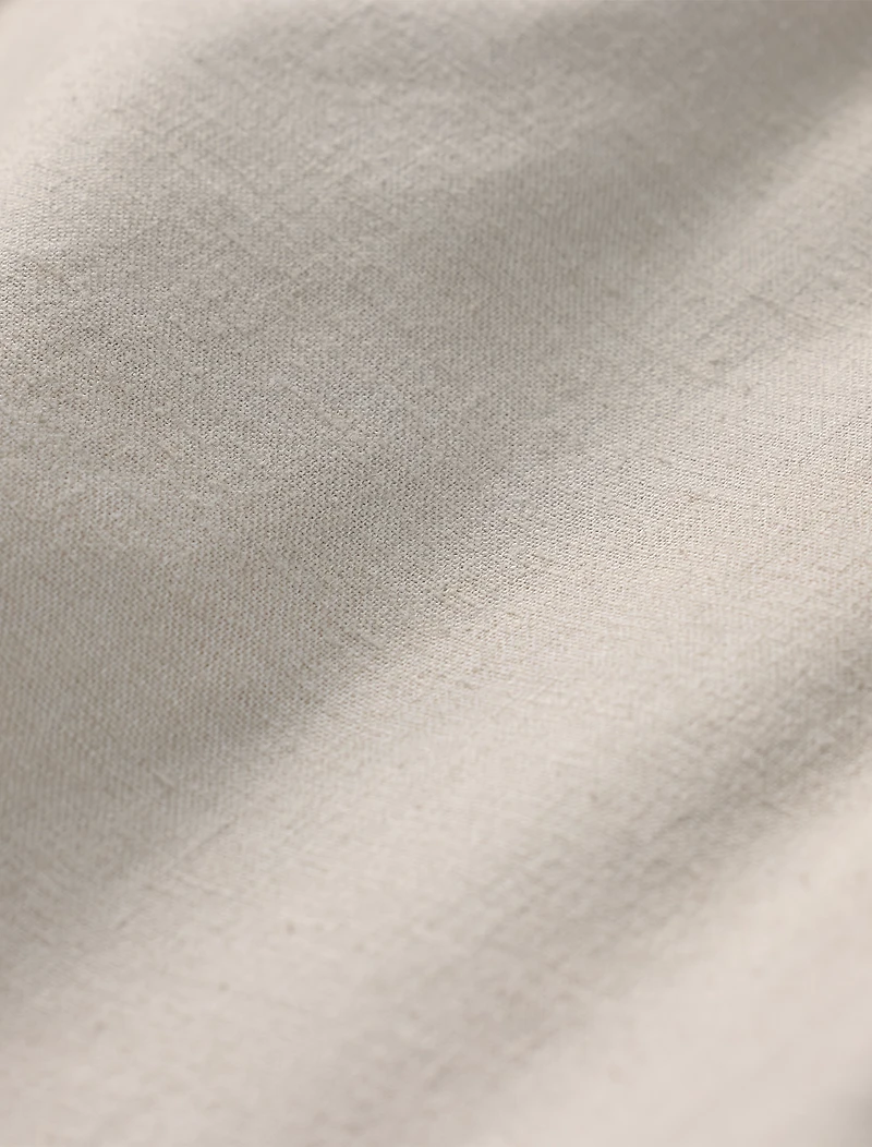 5-Pocket Linen-Blend Tech Pants