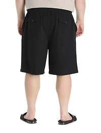 Lightweight Linen-Blend Beach Shorts