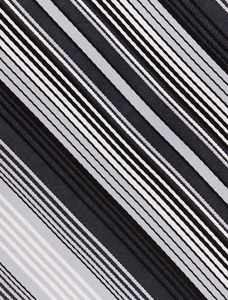 Futuristic Striped Tie