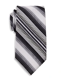Futuristic Striped Tie