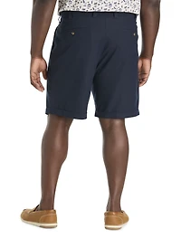 Linen-Blend Tech Shorts