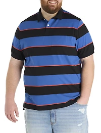 Rugby Striped Polo Shirt
