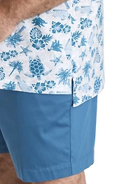 Sea Print Polo Shirt