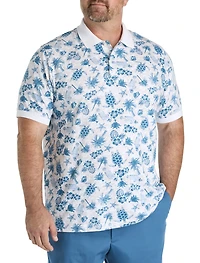 Sea Print Polo Shirt