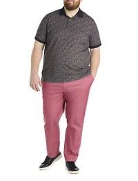 Mini Floral Print Polo Shirt