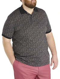 Mini Floral Print Polo Shirt