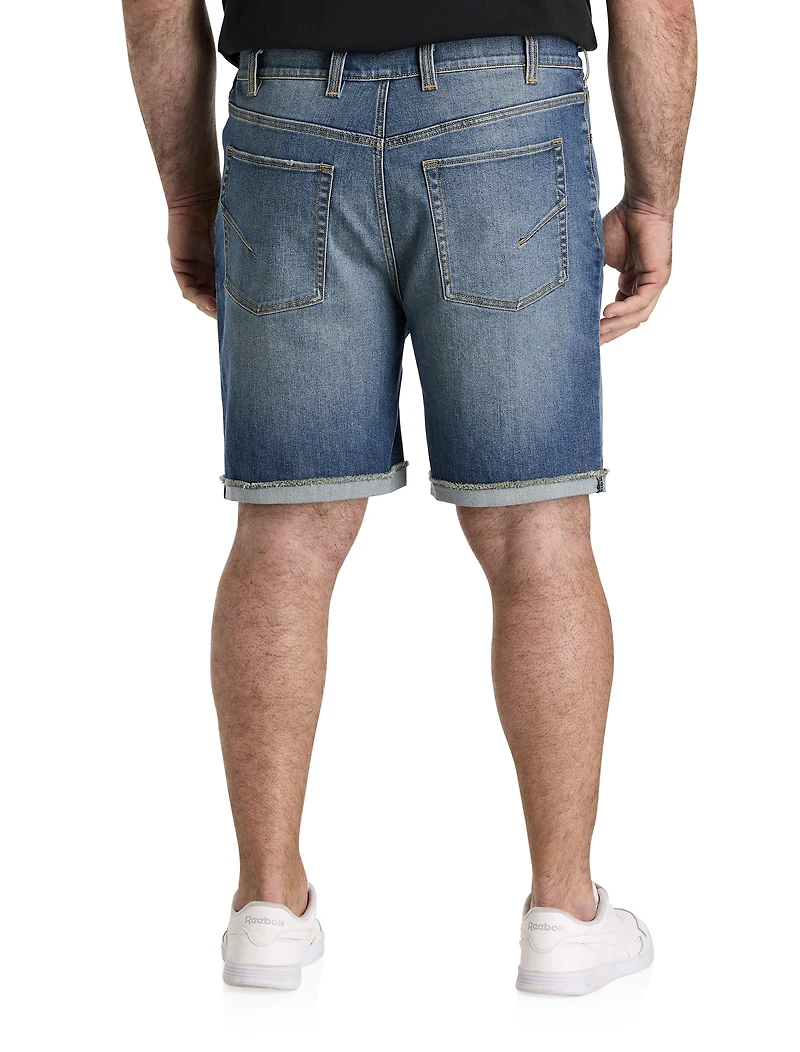 Athletic Fit Denim Shorts