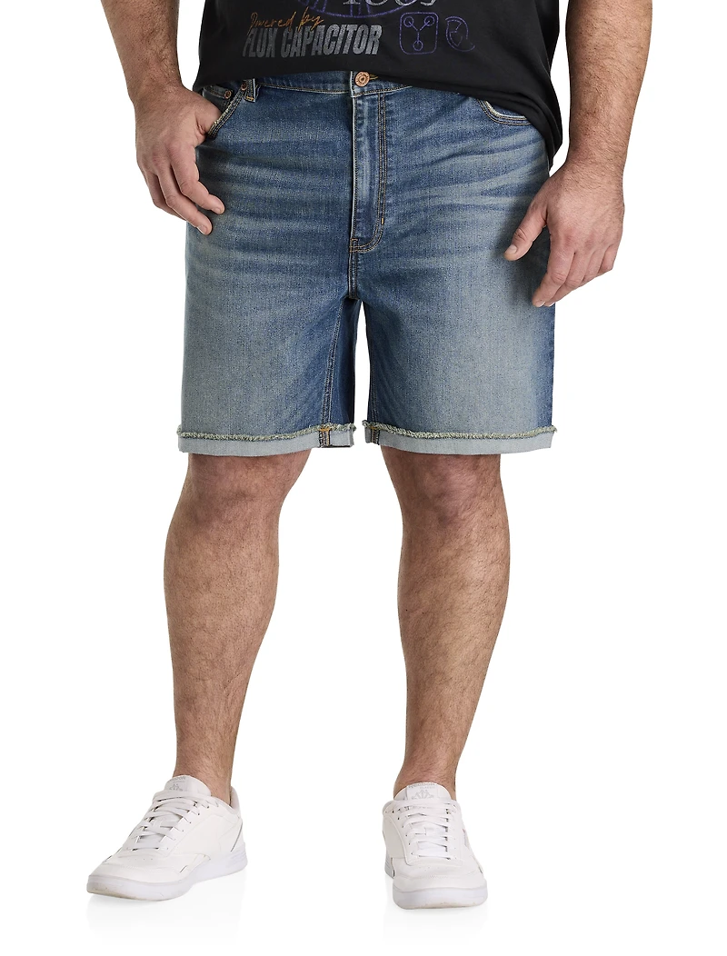 Athletic Fit Denim Shorts