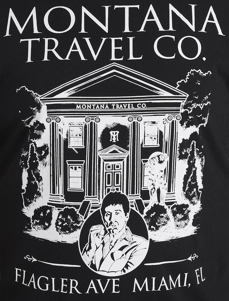 Scarface Travel Company Graphic Tee