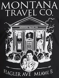Scarface Travel Company Graphic Tee