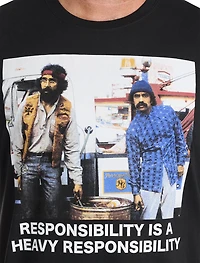 Cheech and Chong Responsibility Graphic Tee