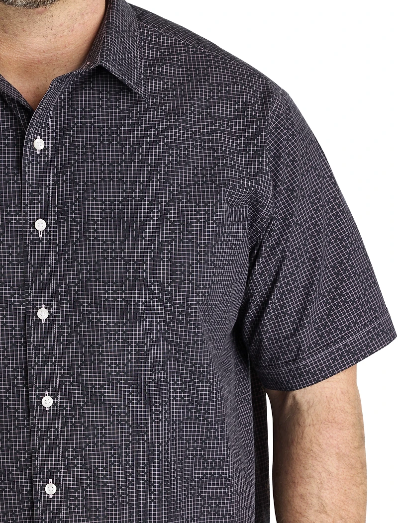 Dobby Patterned Sport Shirt