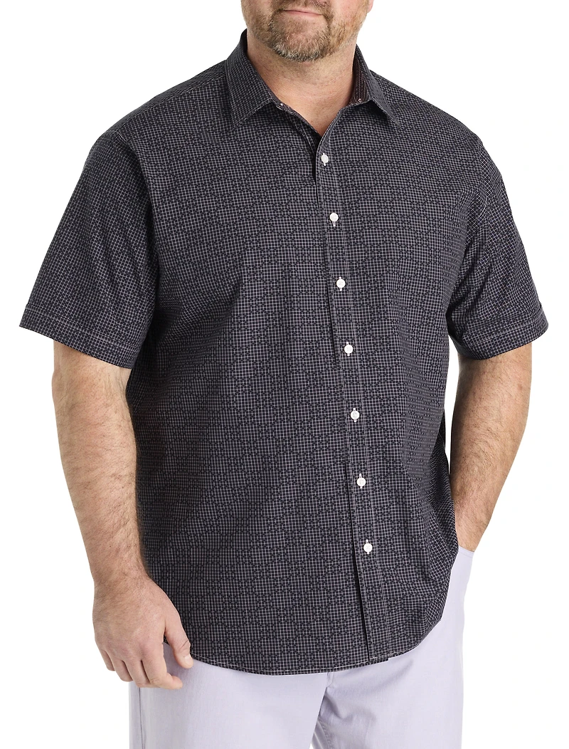 Dobby Patterned Sport Shirt