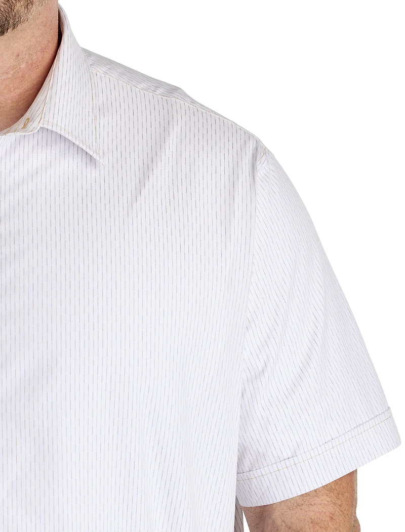 Dotted Striped Sport Shirt