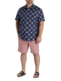 Bandana Print Sport Shirt