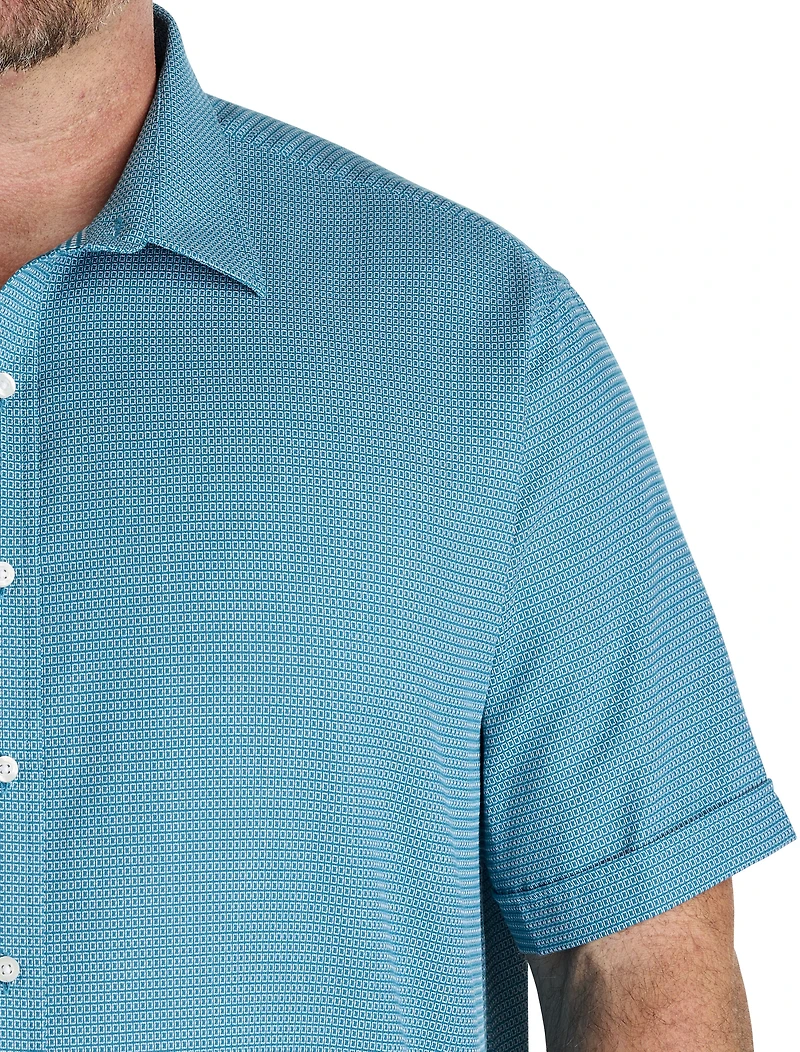 Micro Dobby Patterned Sport Shirt