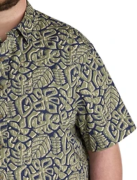 Tribal Leaf Sport Shirt