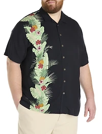 Pineapple Stripe Sport Shirt