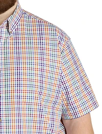 Easy-Care Multi Check Sport Shirt