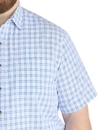 Seersucker Plaid Sport Shirt