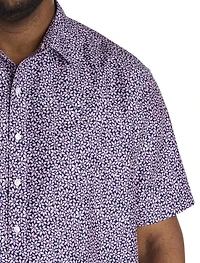 Microfiber Floral Sport Shirt