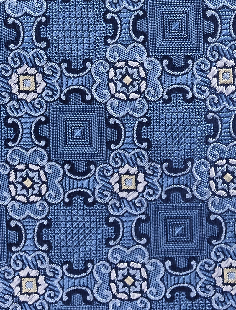 Spring Medallion Silk Tie