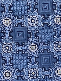 Spring Medallion Silk Tie