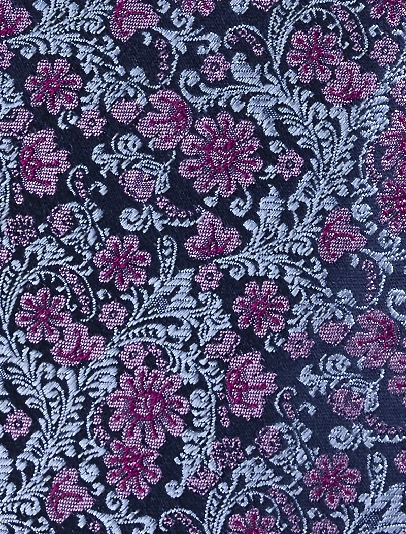 Paisley Floral Silk Tie