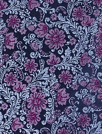 Paisley Floral Silk Tie