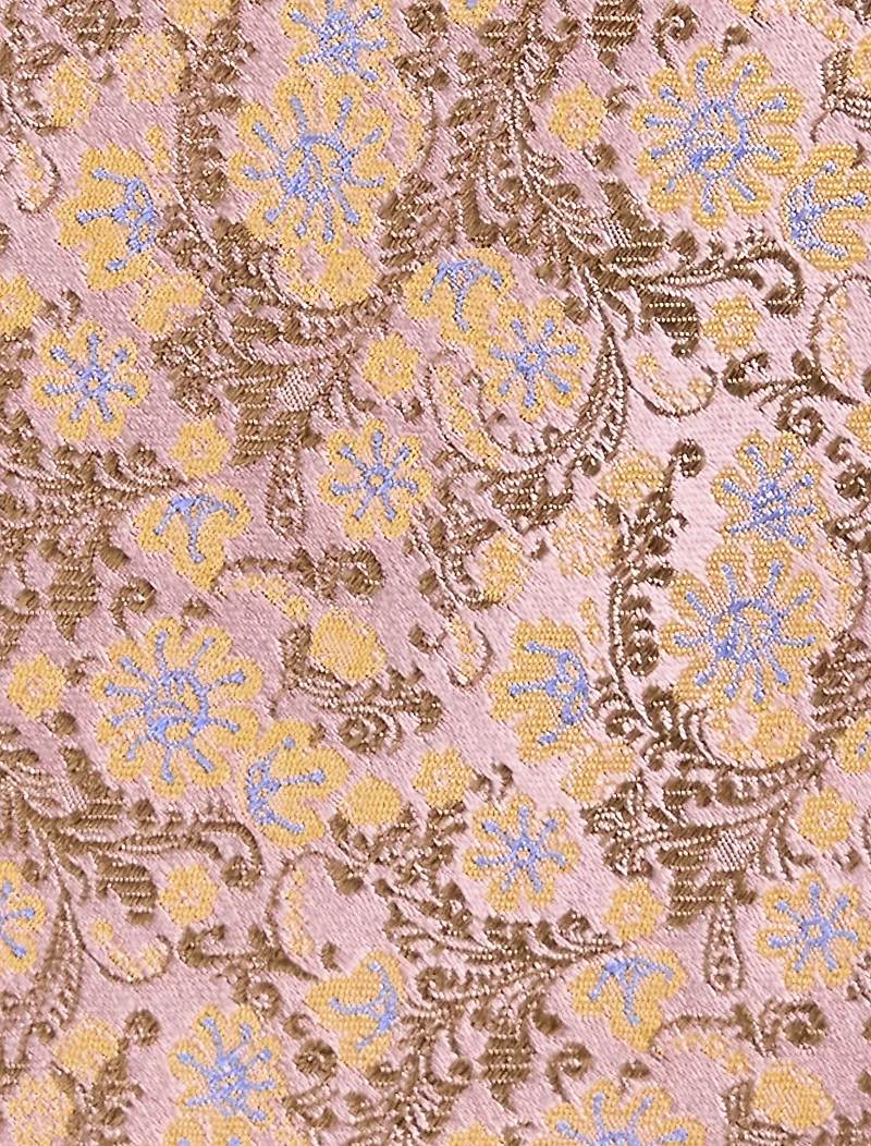 Paisley Floral Silk Tie